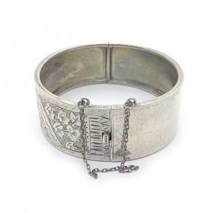 1890's Silver Bracelet (1890's シルバー ブレスレット）