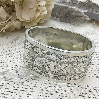 Victorian Silver Bracelet (ȥꥢ С ֥쥹åȡ