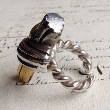 1920's Rene Mittler Metal Ring (1920's ͡ߥåȥ顼 ᥿) 