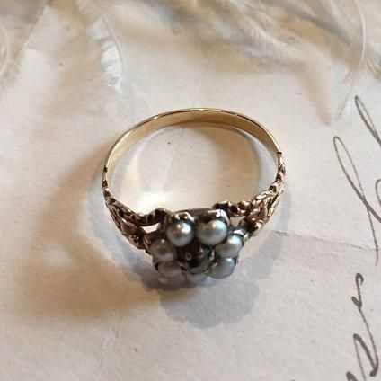 Georgian Pearl Diamond Antique Ring (硼 ѡ  ƥ)  