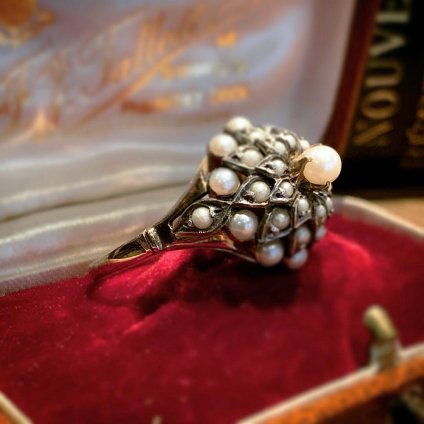 Victorian Pearl Antique Ring (ȥꥢ ѡ ƥ) 