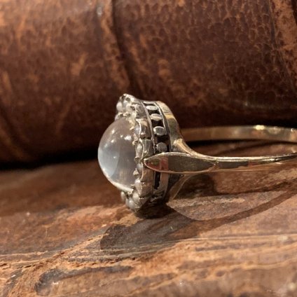 Victorian Moon Stone Antique Ring (ȥꥢ ࡼ󥹥ȡ ƥ) 