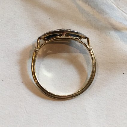 Art deco Sapphire Antique Ring (ǥ ե ƥ)  