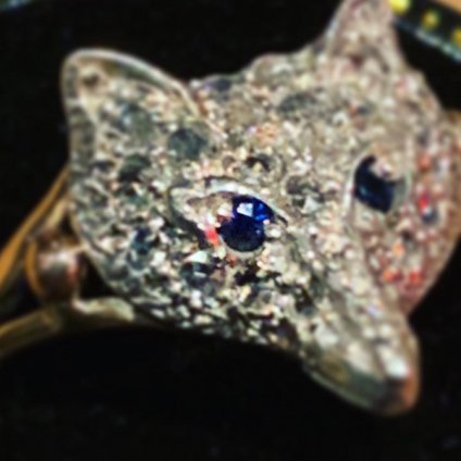 Victorian Fox Diamond Antique Ring (ȥꥢ եå  ƥ) 