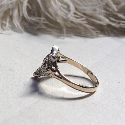 Victorian Fox Diamond Antique Ring (ȥꥢ եå  ƥ) 