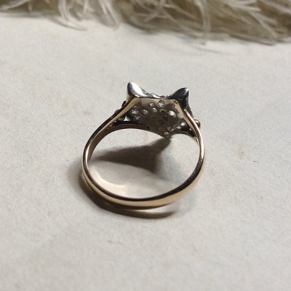 Victorian Fox Diamond Antique Ring (ȥꥢ եå  ƥ) 