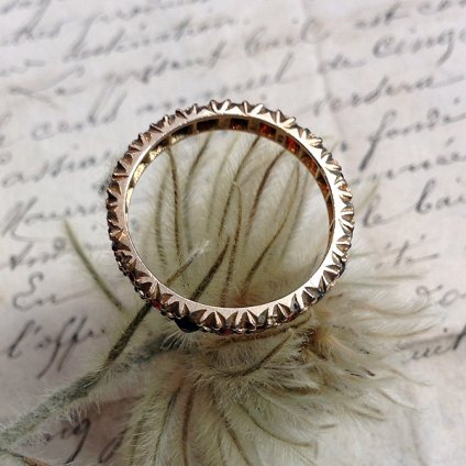 Victorian Garnet Antique Ring (ȥꥢ ͥå ƥ)  