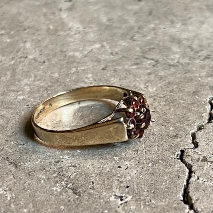 c.1977 9K Garnet Vintage Ring 1977ǯ 9 ͥå ơ󥰡