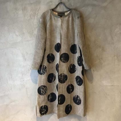 VINCENT JALBERT Dots Coat (󥻥 ١ ɥåȥ) Khaki