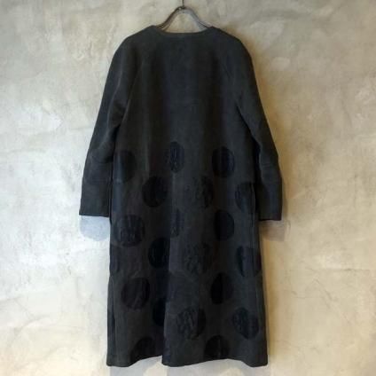 VINCENT JALBERT Dots Coat (󥻥 ١ ɥåȥ)  Charcoal