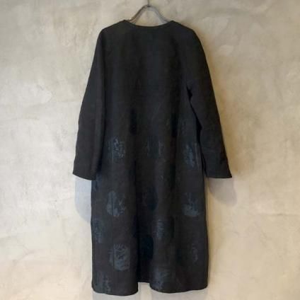 VINCENT JALBERT Dots Coat (󥻥 ١ ɥåȥ) Brown