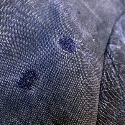 VINCENT JALBERT Dots Coat (󥻥 ١ ɥåȥ)  Navy