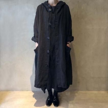 VINCENT JALBERT Hood Coat  (󥻥 ١ աɥ ) Navy