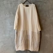 VINCENT JALBERT Large Patch Dress  (󥻥 ١ ѥåɥ쥹 ) Natural