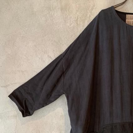 VINCENT JALBERT Large Army Patch Dress  (󥻥 ١ ߡѥåɥ쥹 ) Charcoal