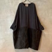 VINCENT JALBERT Large Army Patch Dress  (󥻥 ١ ߡѥåɥ쥹 ) Charcoal