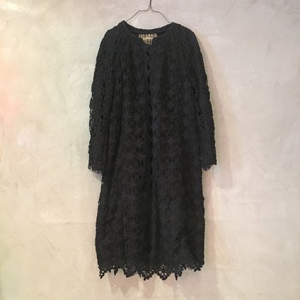 VINCENT JALBERT Lace Coat  (󥻥 ١ 졼 ) Black