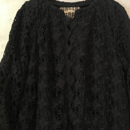 VINCENT JALBERT Lace Coat  (󥻥 ١ 졼 ) Black