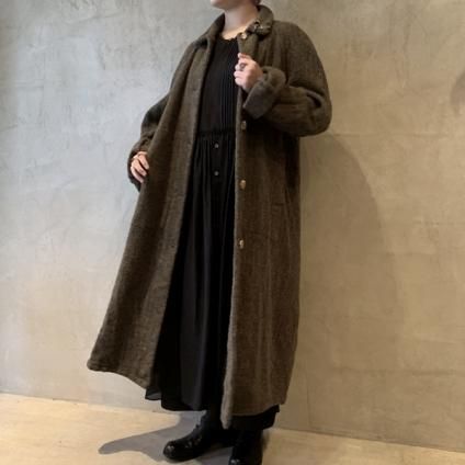 VINCENT JALBERT Coat Harris Tweed Washed (󥻥 ١ ϥꥹĥ  ) Khaki  