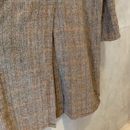 VINCENT JALBERT Coat Harris Tweed Washed (󥻥 ١ ϥꥹĥ  ) Beige  