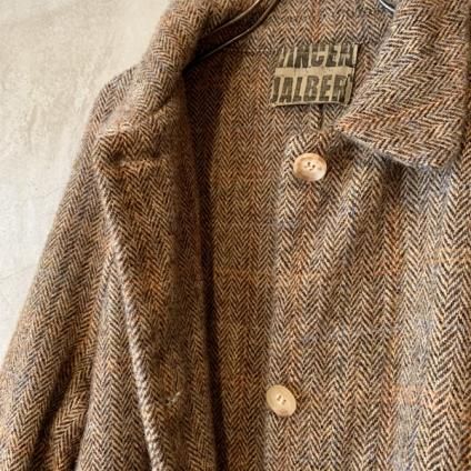 VINCENT JALBERT Coat Harris Tweed Washed (󥻥 ١ ϥꥹĥ  ) Beige  