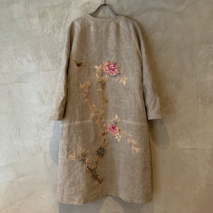 VINCENT JALBERT Long Coat - Embroideris - (󥻥 ١ ɽ󥰥 ) Khaki 