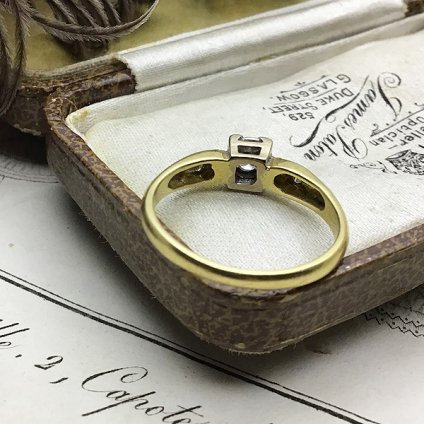 Victorian 18K Diamond Antique Ring(ȥꥢ 18K  ƥ)