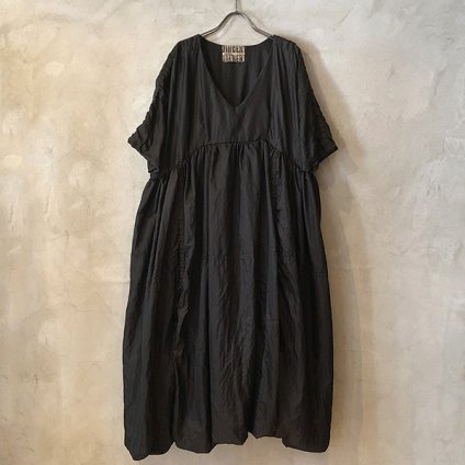 VINCENT JALBERT Parachute Dress L/S  (󥻥 ١ ѥ饷塼ȥɥ쥹 ) Black