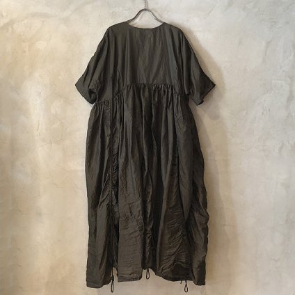 VINCENT JALBERT Parachute Dress L/S  (󥻥 ١ ѥ饷塼 ɥ쥹 ) Brown