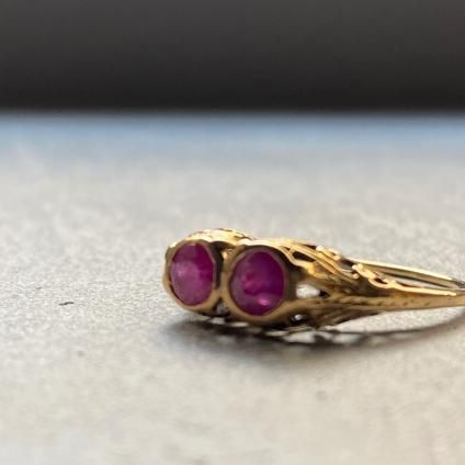 Victorian Ruby Antique Ring (ȥꥢ ӡ ƥ)