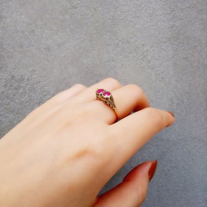 Victorian Ruby Antique Ring (ȥꥢ ӡ ƥ)