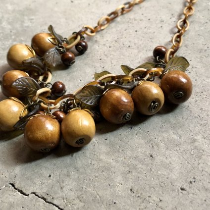 1950's Wood Beads Necklace1950ǯ åɥӡͥå쥹