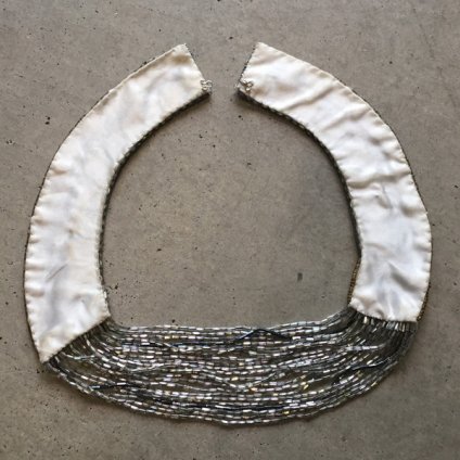 1950's Glass Beads Collar1950ǯ 饹ӡ ĤߡSilver