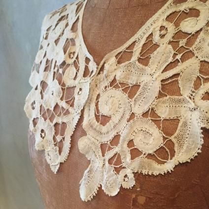 Victorian Tape lace Antique Collarʥȥꥢ ơץ졼 ƥĤߡ