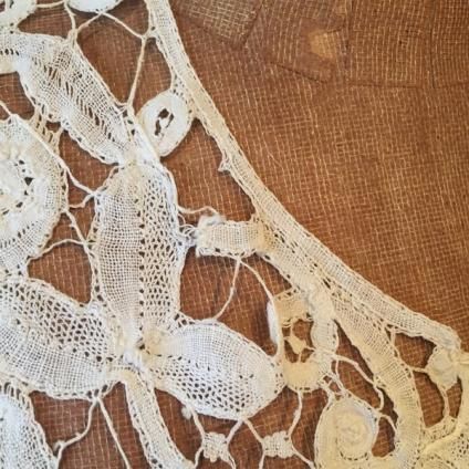 Victorian Tape lace Antique Collarʥȥꥢ ơץ졼 ƥĤߡ