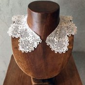 Victorian Irish Chroched Lace Collar（ヴィクトリア時代 アイリッシュクロッシェレース つけ襟）