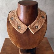 1950's Pearl×Glass Beads Collar（1950年代 パール×ガラスビーズ つけ襟）