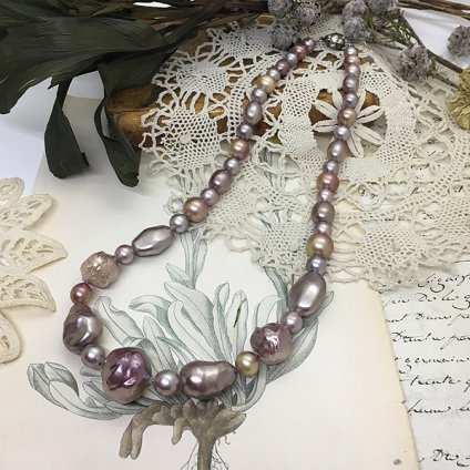 1950's Louis Rousselet Pearl Necklace（1950年代 ルイ ロスレー パールネックレス）