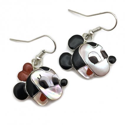 Paula Leekity Earrings Mickey Mouse and Minnie Mouseʥݡ ꡼ƥ ԥ ߥåޥ&ߥˡޥ