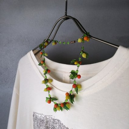 1940's Glass Fruits Necklace (1940ǯ 饹 ե롼 ͥå쥹)