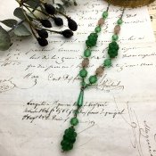 1920's Glass Necklace (1920ǯ 饹 ͥå쥹)