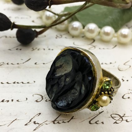 1950's Holly Craft Glass Ring (1950's ۡ꡼եȥ饹) 