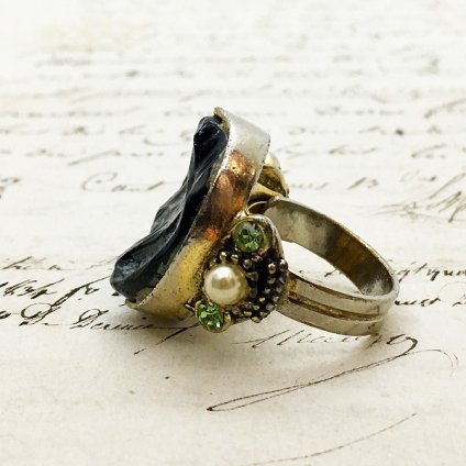 1950's Holly Craft Glass Ring (1950's ۡ꡼եȥ饹) 