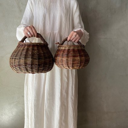 YVES ANDRIEUX WICKER BASKET ( ɥ塼 Хå)  SMALL