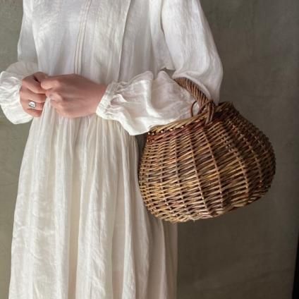 YVES ANDRIEUX WICKER BASKET (イヴ アンドリュー バスケット) MEDIUM