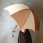 DiCesare Designs (ディチェザレデザイン) 雨傘 Rhythm 2TONE Ochre & Ivory