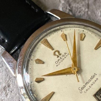 OMEGA Seamaster Calender (オメガ シーマスター カレンダー) ハニカムダイヤル ハーフローター- JeJe PIANO ONLINE BOUTIQUE 神戸のアンティーク時計,ジュエリー,ファッション専門店 OMEGA Seamaster Calender (オメガ シーマスター カレンダー) ハニカムダイヤル ハーフローター- JeJe PIANO ONLINE BOUTIQUE 神戸のアンティーク時計,ジュエリー,ファッション専門店