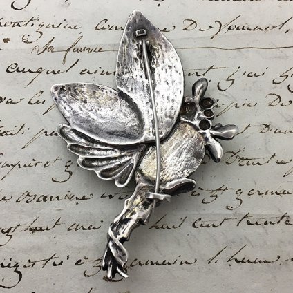 1910's Art Nouveau Silver Brooch1920's ̡ܡ С ֥