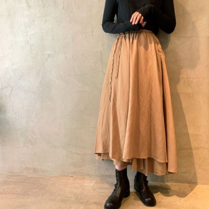 ikkuna/suzuki takayuki コンビネーションスカート 新品 ロング