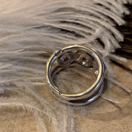 Vintage Mexican Silver Concho Ring (ᥭ С )